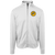 Rochester Lancers Full Zip Fleece Jacket NASL Soccer Team Fan Apparel color White