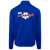 New York Arrows Full Zip Fleece Jacket MISL Soccer Team Fan Apparel color Royal Blue