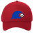 Tacoma Tides Twill Cap ASL Soccer Team Fan Apparel color Red
