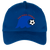 Tacoma Tides Twill Cap ASL Soccer Team Fan Apparel color Royal Blue