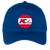 Kansas City Spurs Twill Cap NASL Soccer Team color Royal Blue