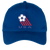 Soccer Team USA Twill Cap color Royal Blue