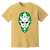 Minnesota North Stars NHL Gary Edwards Goalie Mask T-shirt color Mustard