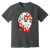 Atlanta Goalie Mask T-shirt Heavyweight Ice Hockey Player color Graphite
