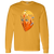 Philadelphia Blazers Goalie Mask Long Sleeve Shirt WHA Hockey in Gold