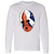 Edmonton Oilers NHL Grant Fuhr Goalie Mask Long Sleeve Shirt color White