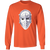 Philadelphia Flyers NHL Pelle Lindbergh Goalie Mask Long Sleeve Shirt color Orange
