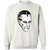New York Rangers NHL Ed Giacomin Goalie Mask Sweatshirt Crewneck Pullover color White