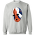 Edmonton Oilers NHL Grant Fuhr Goalie Mask Sweatshirt Crewneck Pullover color Sport Grey