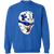 New York Rangers NHL John Davidson Goalie Mask Sweatshirt Crewneck Pullover color Royal Blue
