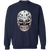 Vancouver  Canucks NHL Gary Bromley Goalie Mask Sweatshirt Crewneck Pullover color Navy