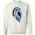 Toronto Maple Leafs NHL Michel Bunny Larocque Goalie Mask Sweatshirt Crewneck Pullover color White