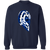 Toronto Maple Leafs NHL Michel Bunny Larocque Goalie Mask Sweatshirt Crewneck Pullover color Navy