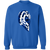 Toronto Maple Leafs NHL Michel Bunny Larocque Goalie Mask Sweatshirt Crewneck Pullover color Royal Blue