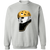 Pittsburgh Penguins NHL Michel Dion Goalie Mask Sweatshirt Crewneck Pullover color Sport Grey