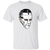 New York Rangers NHL Ed Giacomin Goalie Mask T-shirt color White
