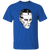 New York Rangers NHL Ed Giacomin Goalie Mask T-shirt color Royal Blue