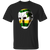 Minnesota North Stars NHL Goalie Mask T-shirt color Black