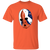 Edmonton Oilers NHL Grant Fuhr Goalie Mask T-shirt color Orange