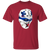 New York Rangers NHL John Davidson Goalie Mask T-shirt color Cardinal Red