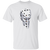 St. Louis Blues NHL Mike Liut Goalie Mask T-shirt color White