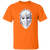 Philadelphia Flyers NHL Pelle Lindbergh Goalie Mask T-shirt color Orange