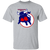 Birmingham Bulls WHA Hockey Short Sleeve T-shirt in Sport Grey