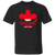Calgary Cowboys WHA Hockey Short Sleeve T-shirt in Black
