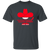 Calgary Cowboys WHA Hockey Short Sleeve T-shirt in Dark Heather