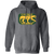 Chicago Cougars WHA Hockey Hoodie Pullover in Dark Heather