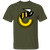 Cincinnati Stingers WHA Hockey Short Sleeve Tee Shirt in Military Green