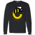 Cincinnati Stingers WHA Hockey Long Sleeve Shirt in Black