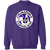 Cleveland Crusaders WHA Hockey Sweatshirt Crewneck Pullover in purple