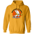 Denver Spurs WHA Hockey Hoodie Pullover in Gold
