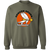 Denver Spurs WHA Hockey Sweatshirt Crewneck Pullover in military green