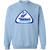 Houston Aeros WHA Hockey Sweatshirt Crewneck Pullover in light blue