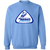 Houston Aeros WHA Hockey Sweatshirt Crewneck Pullover in carolina blue
