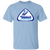 Houston Aeros WHA Hockey Short Sleeve Tee Shirt in Light Blue