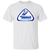 Houston Aeros WHA Hockey Short Sleeve Tee Shirt in White