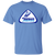 Houston Aeros WHA Hockey Short Sleeve Tee Shirt in Carolina Blue