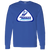 Houston Aeros WHA Hockey Long Sleeve Shirt in Royal Blue