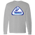 Houston Aeros WHA Hockey Long Sleeve Shirt in Sport Grey