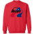 Indianapolis Racers WHA Hockey Sweatshirt Crewneck Pullover in red