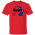 Indianapolis Racers T-shirt WHA Hockey in Red