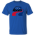 Indianapolis Racers T-shirt WHA Hockey in Royal Blue