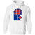 Jersey Knights WHA Hockey Hoodie Pullover in White