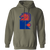 Jersey Knights WHA Hockey Hoodie Pullover in Military Green
