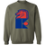 Jersey Knights WHA Hockey Sweatshirt Crewneck Pullover in military green