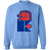 Jersey Knights WHA Hockey Sweatshirt Crewneck Pullover in carolina blue