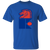 Jersey Knights T-shirt WHA Hockey in Royal Blue